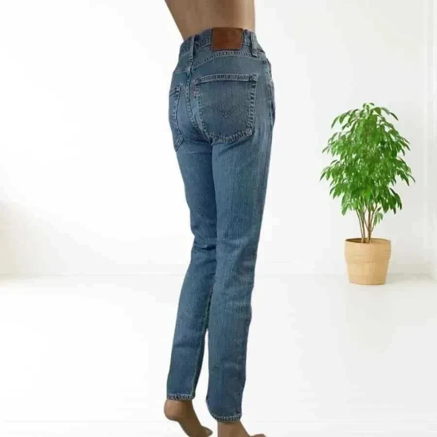 LEVI'S 512 premium - slim fit (tapered) cut - high waist - stretchy - very good condition – photo 2